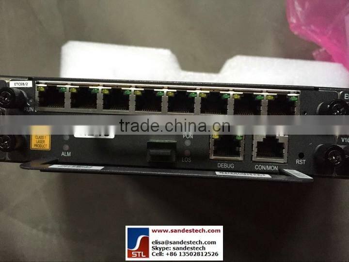 ZTE F821 ETC8B MSVG GPON F820/F821/ETC8B/8E1/T1/CES for ZTE ZXA10