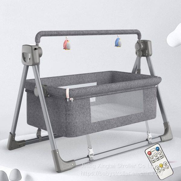 Electric Baby Swing Crib, Automatic Baby Cradle Cot