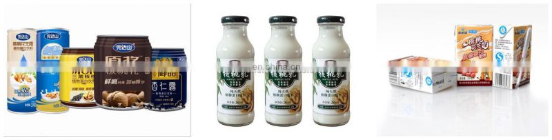 complete almond juice beverage production line / almond milk making machine