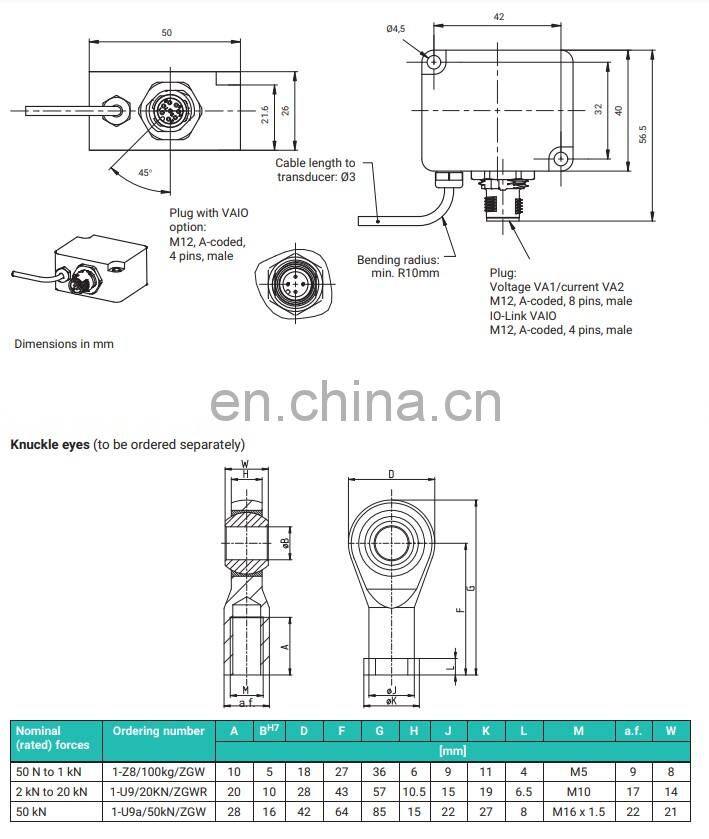 HBM U9C/100N Force Load Cell  With Best Price