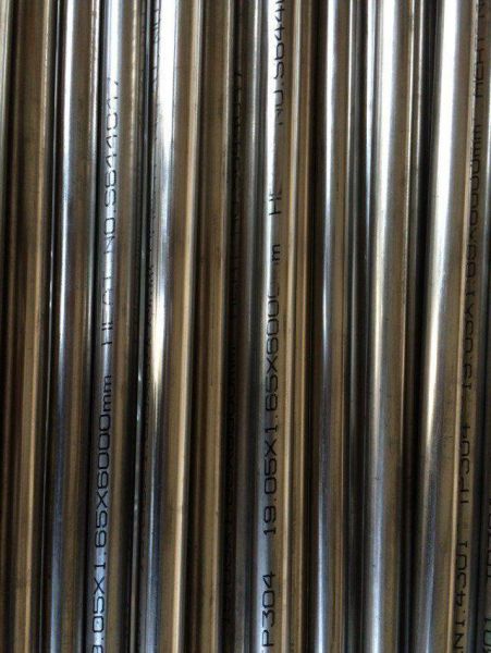 Stainless steel decorative tubes grade 304 price