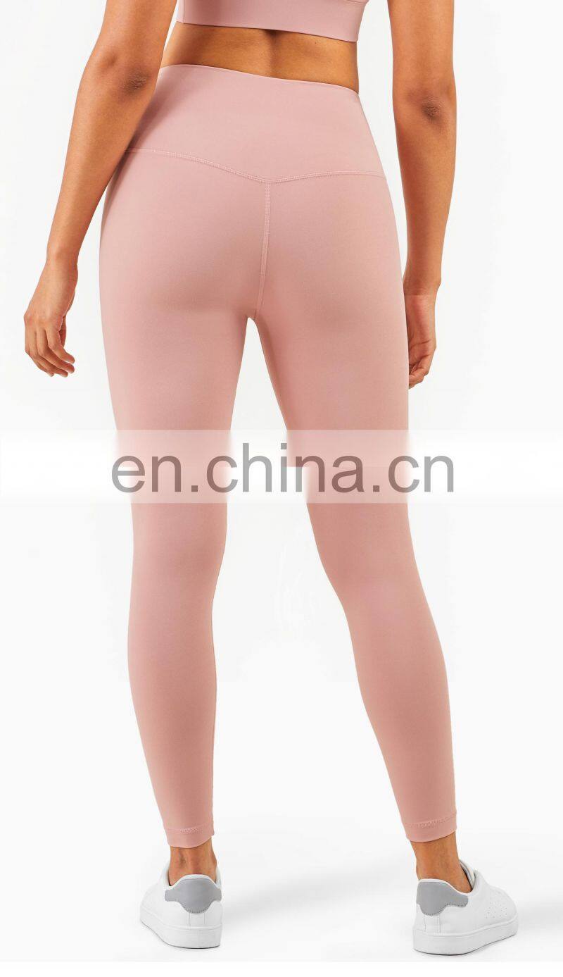 Customized Breathable Yoga Pants For Women Workout Non-slip High Waist Sports Leggings