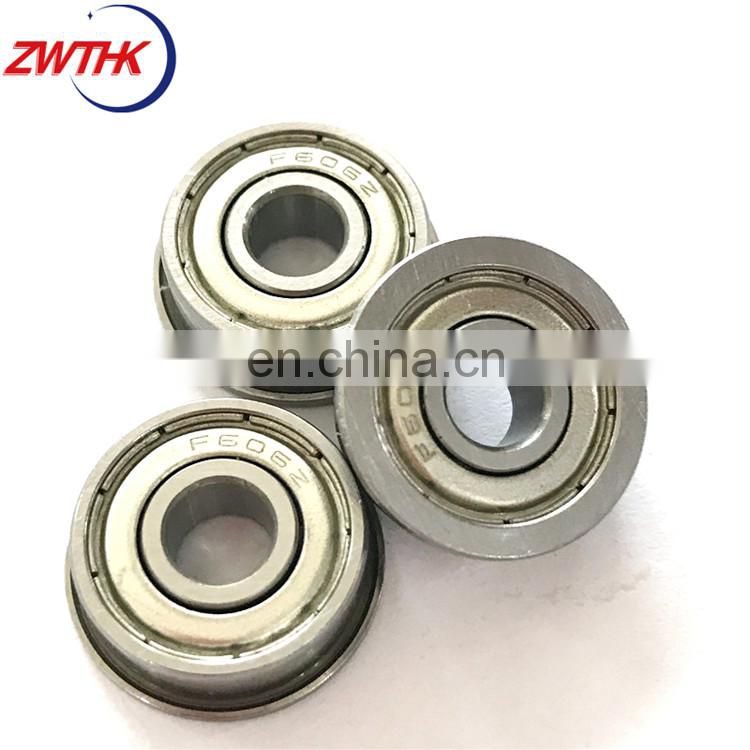 Stainless Steel Miniature Flange Ball Bearings F6001ZZ Mde in China