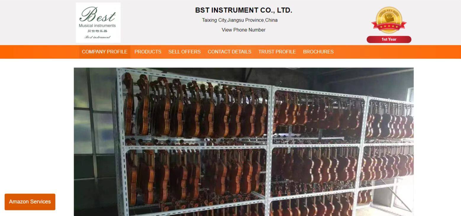 Jiangsu Best Musical Instrument Manufacturing Co., Ltd company overview - view 1