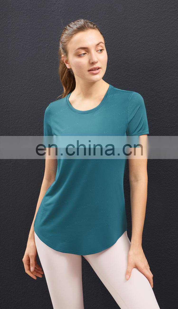 High Quality plus size t-shirts With Round Neck and Short Sleeves