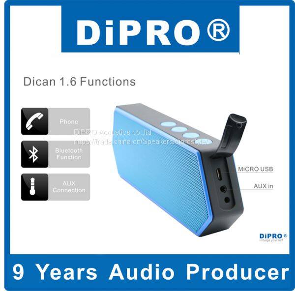 Portable Mini Outdoor wireless speaker for iPhone iPad Mp3 Samsung etc smartphone with Handsfree Mic