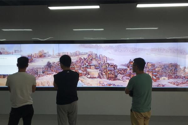 Xinyan 55inch 2Hx8W Museum Interactive LCD Video Wall