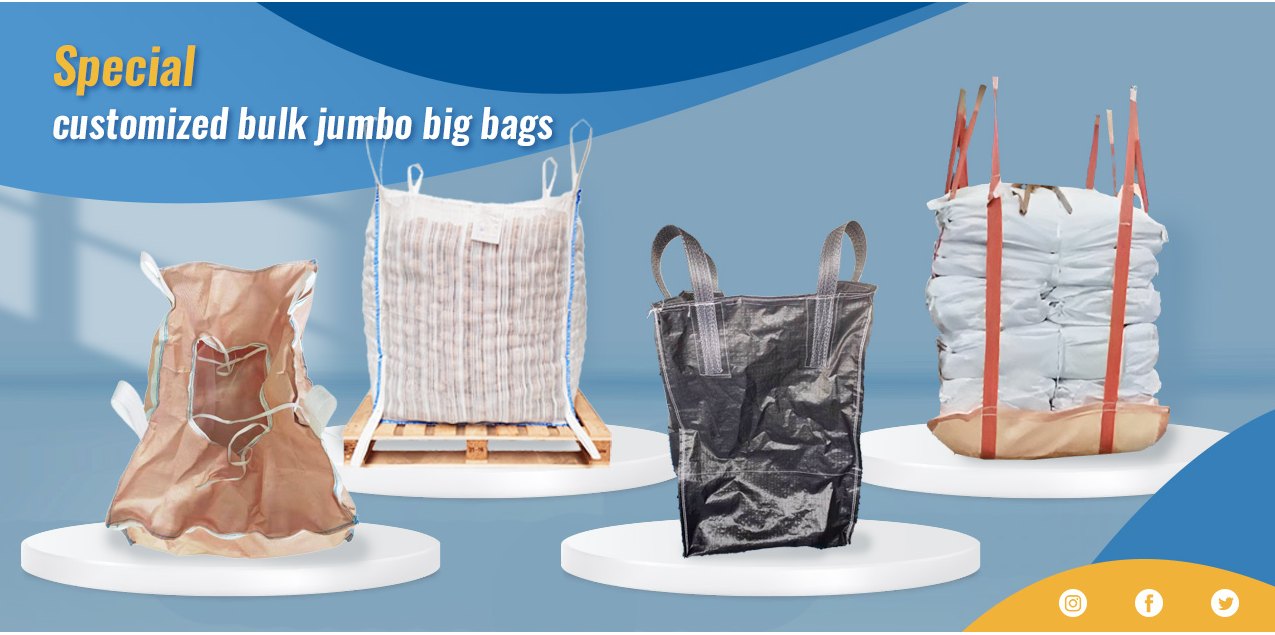 FIBC Bulk Bags Jumbo Package Bag New Virgin Pp FIBC Jumbo Bag