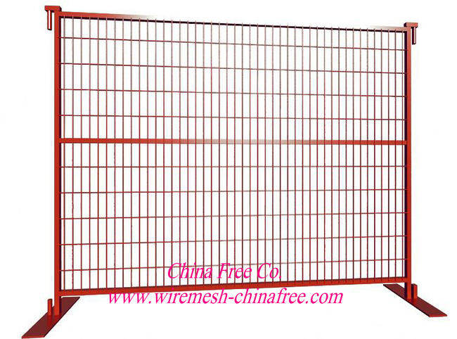 Welded mesh temporary fence panel for Canada