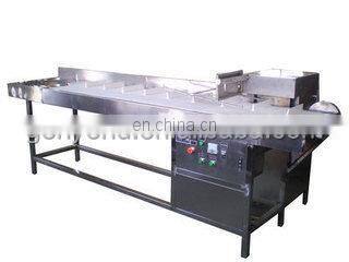 High efficiency automatic fresh garlic root cutting machine