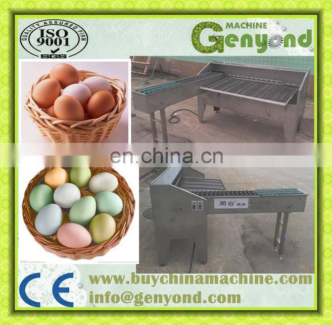 Hot sale egg grader/egg sorting machine/egg grading machine