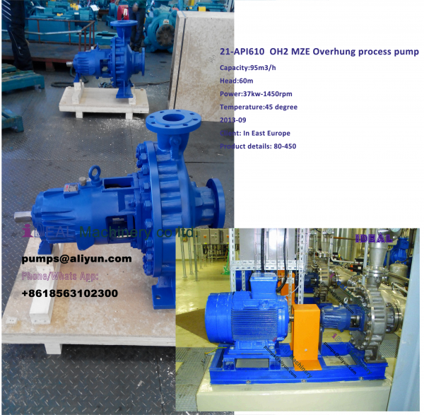 7. API 610 OH1 chemical oil pump