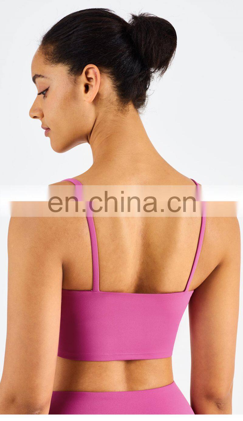 High Impact Fitness Sports Bras Breathable Sling Factory Sale Yoga Tank Tops