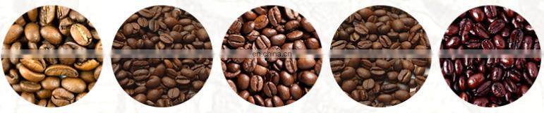 Shanghai factory automatic electric coffee bean roasting equipment gas roaster machine for coffee processing