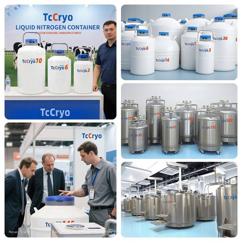TcCryo nitrogen semen storage tank