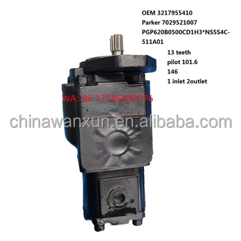 Hydraulic gear pump 3217955410 for Atlas construction machinery