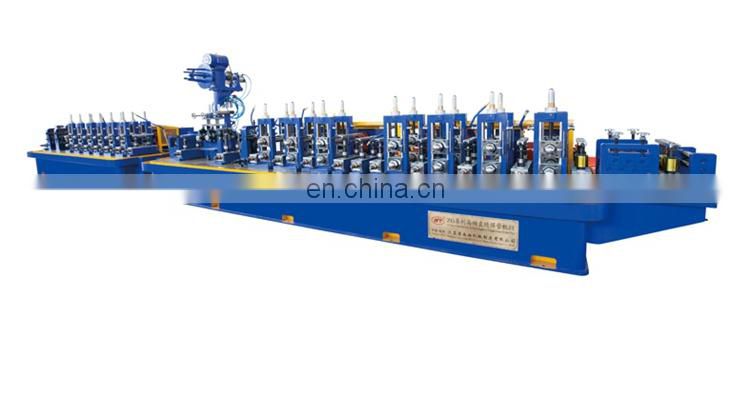 Nanyang surface copper tube making machine erw steel tube pipe mill processing line