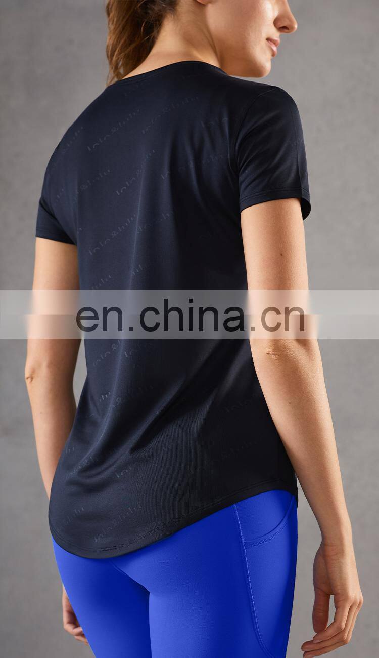 High Quality plus size t-shirts With Round Neck and Short Sleeves