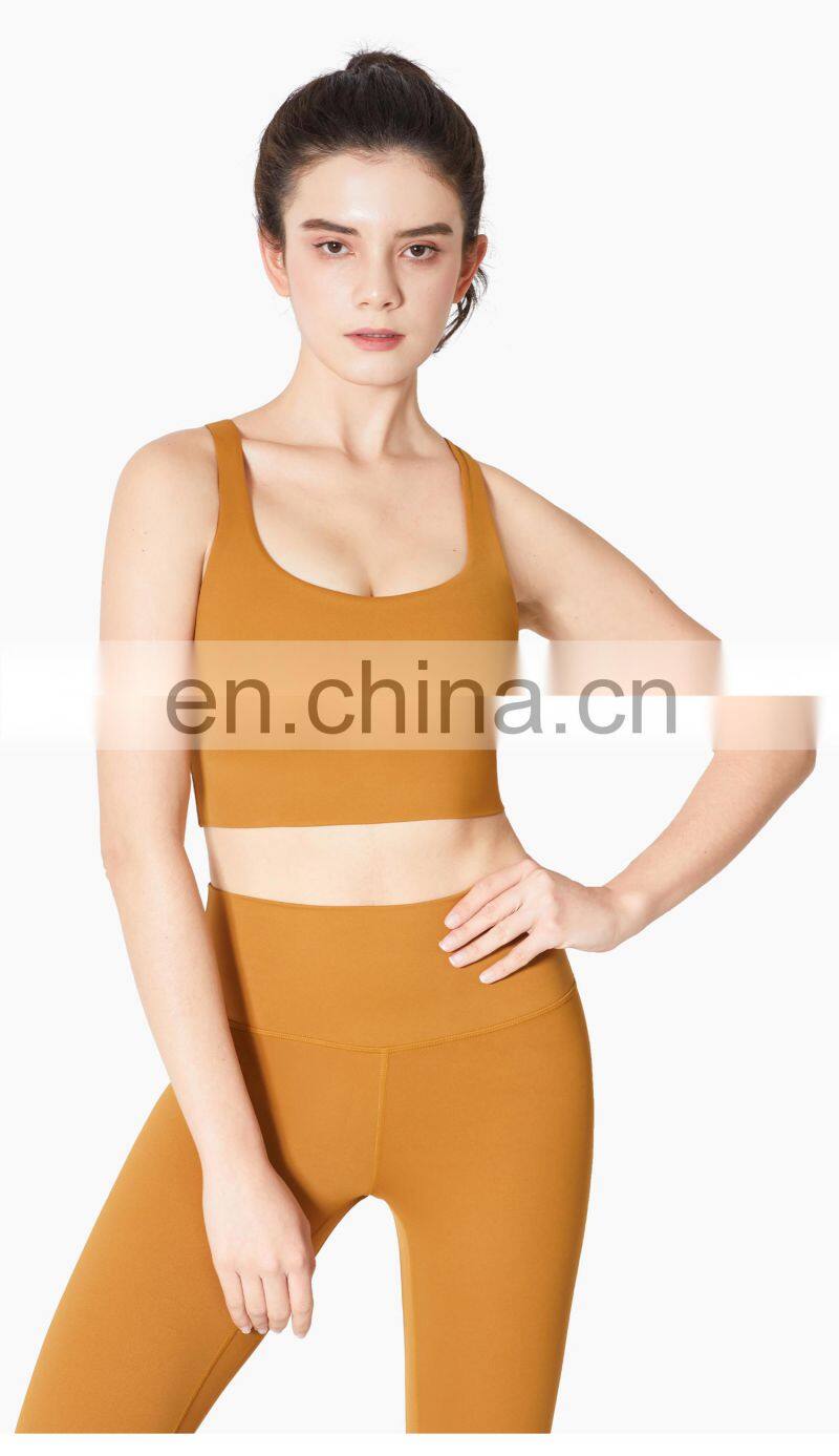 2022 ECO Fashion High Impact XS-3XL Plus Size Sports Bra Adjustable Gym Bra For Women