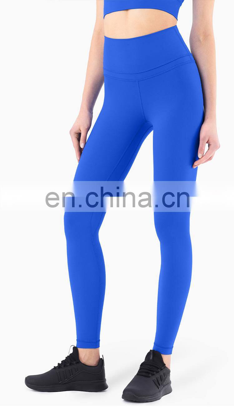 High Waist Yoga Legging Butt Lifting Yoga Pants Sport Leggings With Pocket For Women
