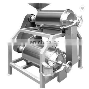 Stainless steel vegetable pulper machine