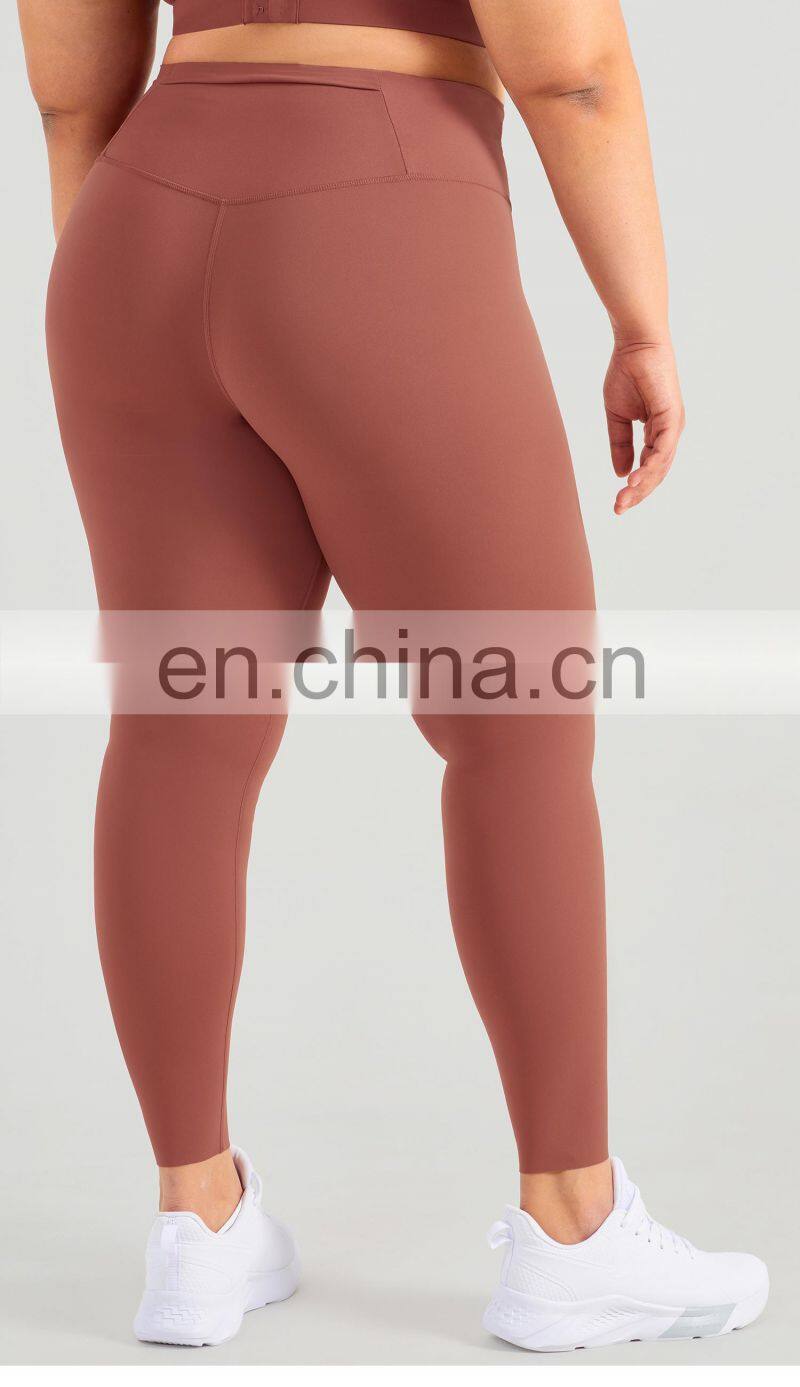 2022 Gym Leggings High Waist Yoga Pants With Pocket Plus Size Compression Women Tights