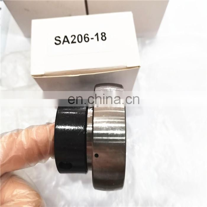 High quality 28.58*62*35.7mm SA206-18 bearing SA206-18 insert ball bearing SA206-18