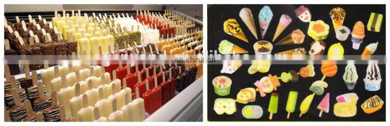 complete automatic cupped ice cream processing line