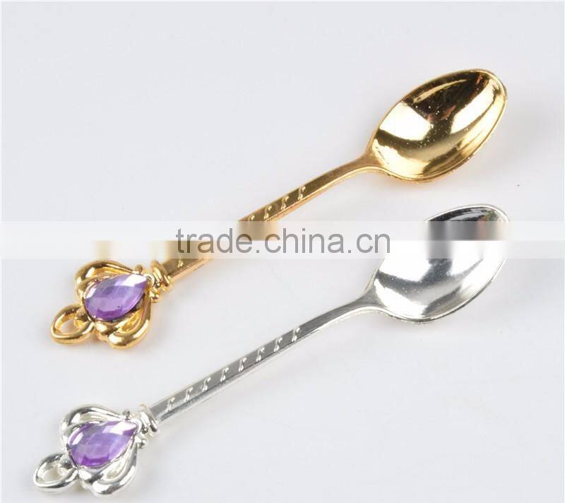 rhino vintage spoon and fork/hy stainless steel creative spoon and fork /fancy spoon fork