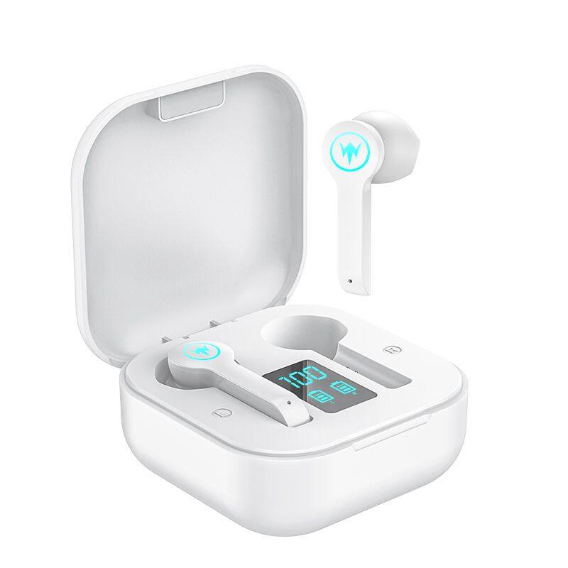 wholesale KINGSTAR wireless earphone noise cancelling tws earbuds earphone gaming printing lcd earphone