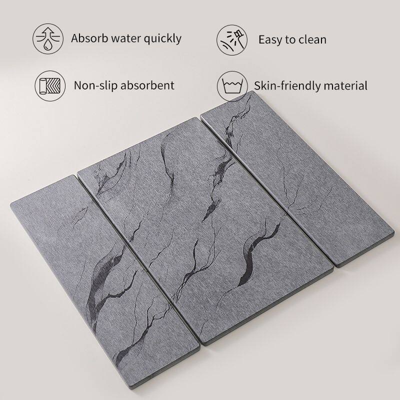 printed folding diatomite stone bath mat (3)