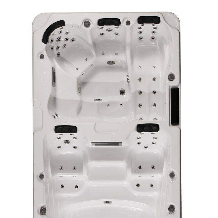 Canadian Gecko Control System Large Outdoor Freestanding Combo Massage (air & Whirlpool) 1 YEAR Spas Hot Tubs Jet Pool Spa