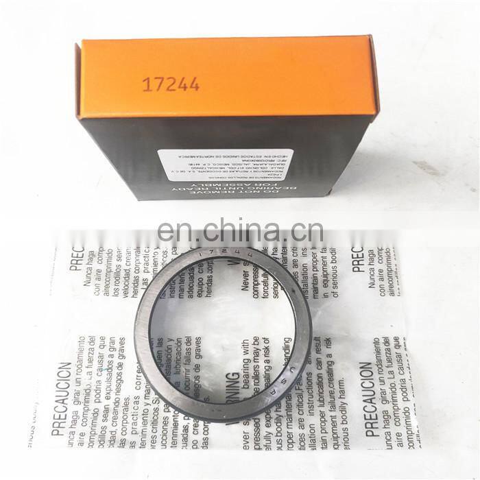 Good Chrome Steel 17244 Tapered Roller Bearing 17244 bearing size 30.11*62*16mm