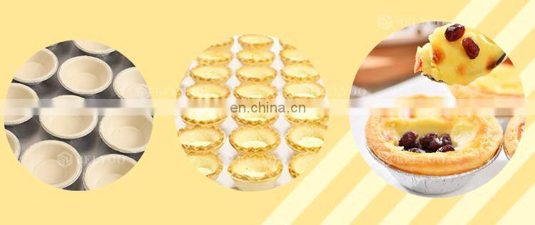 Shanghai factory Genyond multifunctional automatic egg tart skin crust shell press pressing forming molding making machine