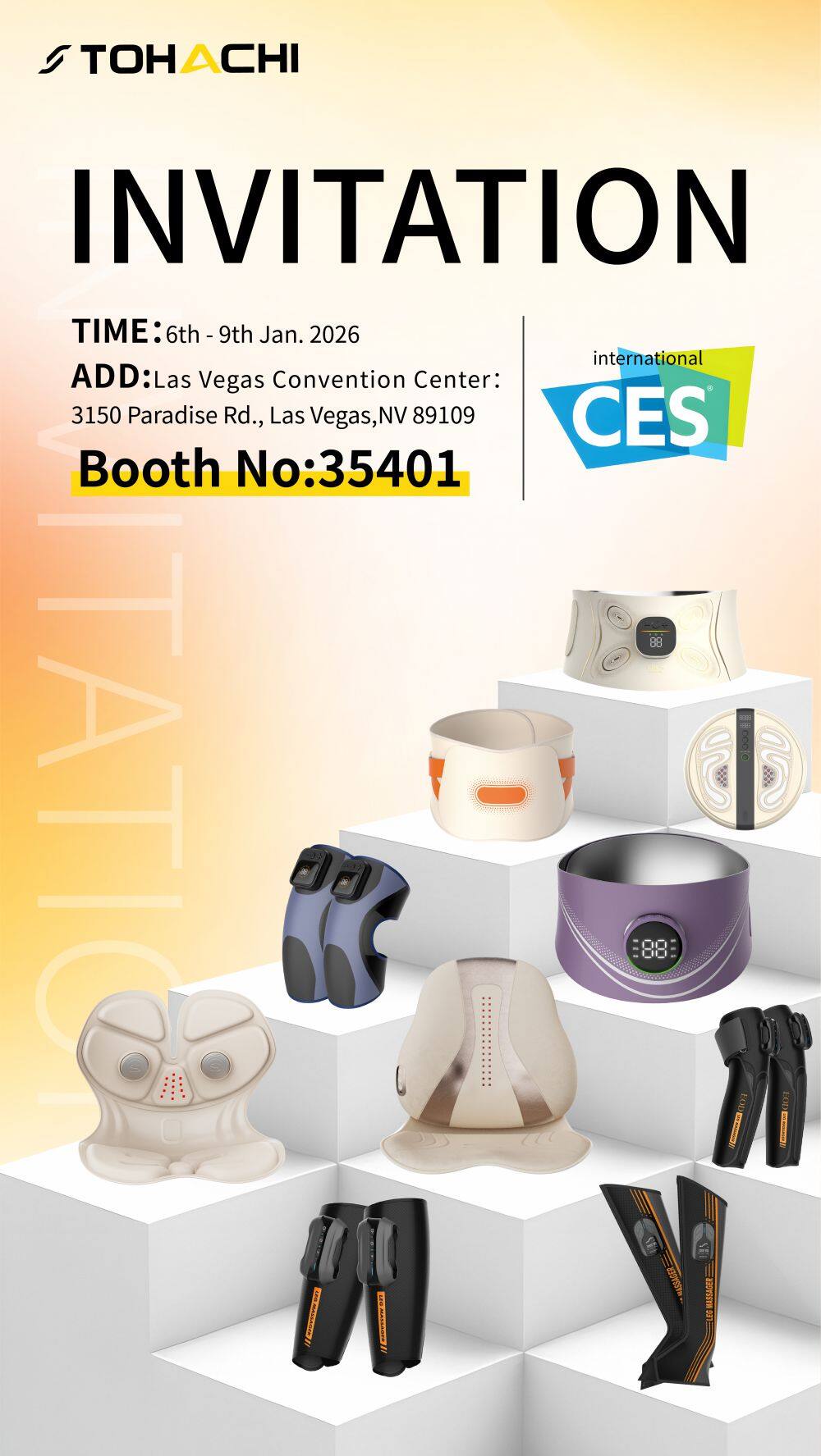 Invitation to Visit TOHACHI at CES 2026