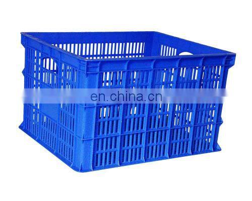 Efficient cages cleaning line steam heating plastic basket washing machine