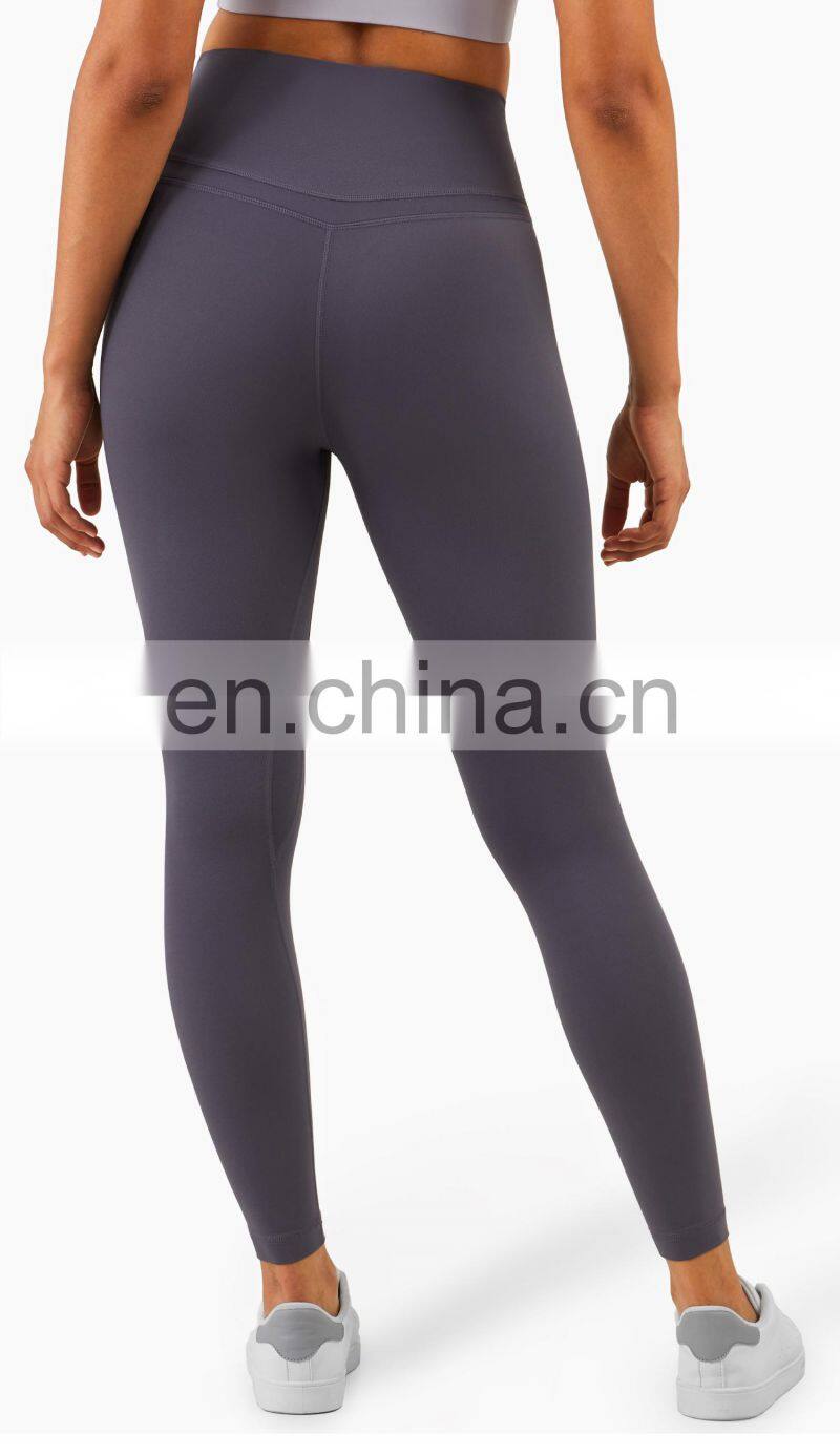 High Waist Yoga Legging Butt Lifting Yoga Pants Sport Leggings With Pocket For Women