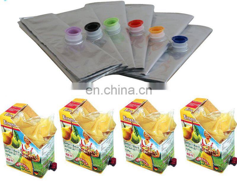 Fruit juice bag in box filling and sealing machine