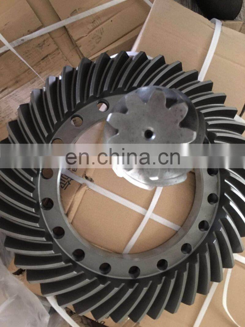 XCMG LW188 LW300 LW500 wheel loader Spiral drive axle bevel gear 