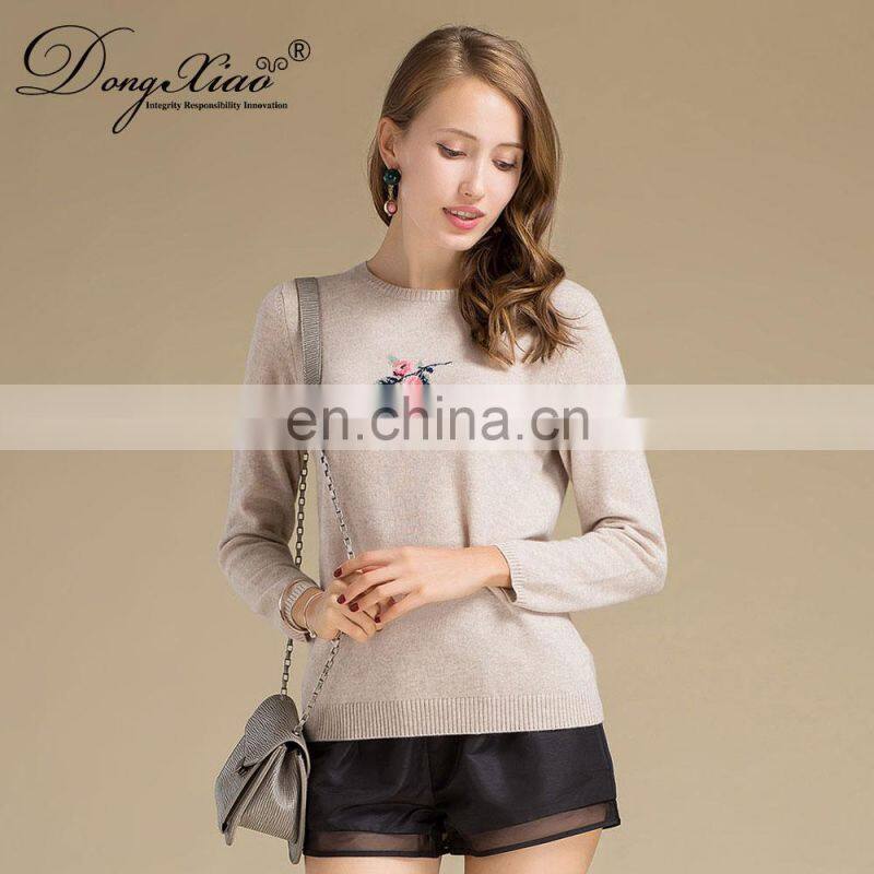 Inner Mongolia Manufacturer's 100% Cashmere Winter Sweater for Women Thick & Comfortable