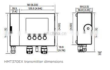 Vaisala HMT370EX Intrinsically Safe Humidity and Temperature Transmitter