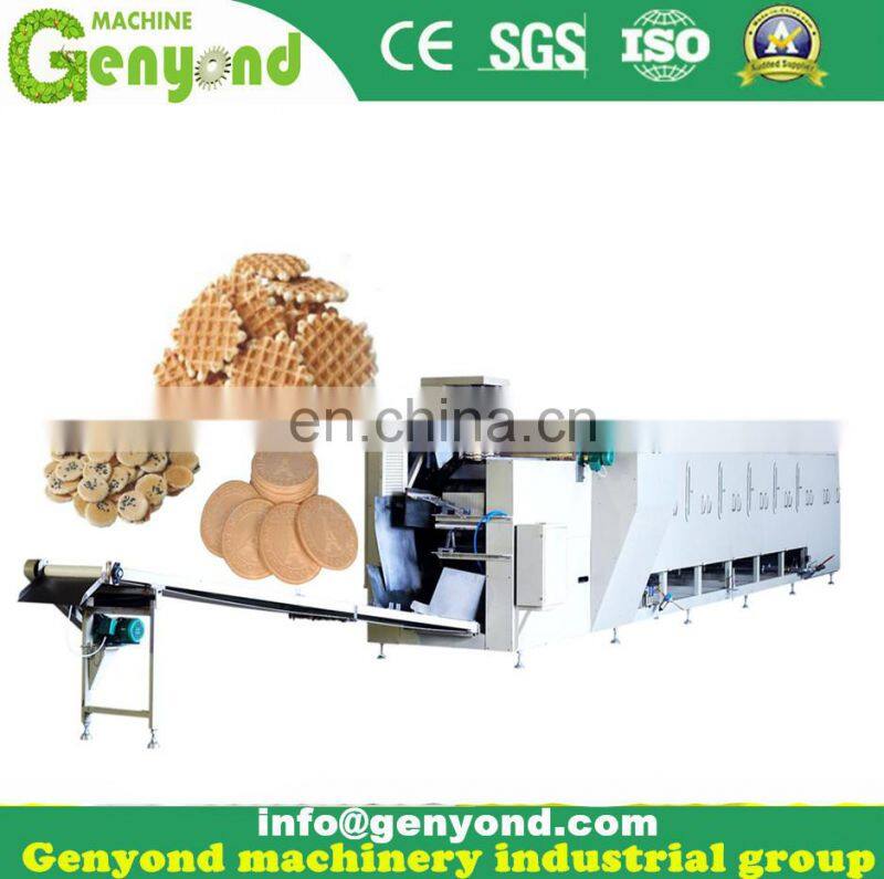 stainless steel hard waffle making machine