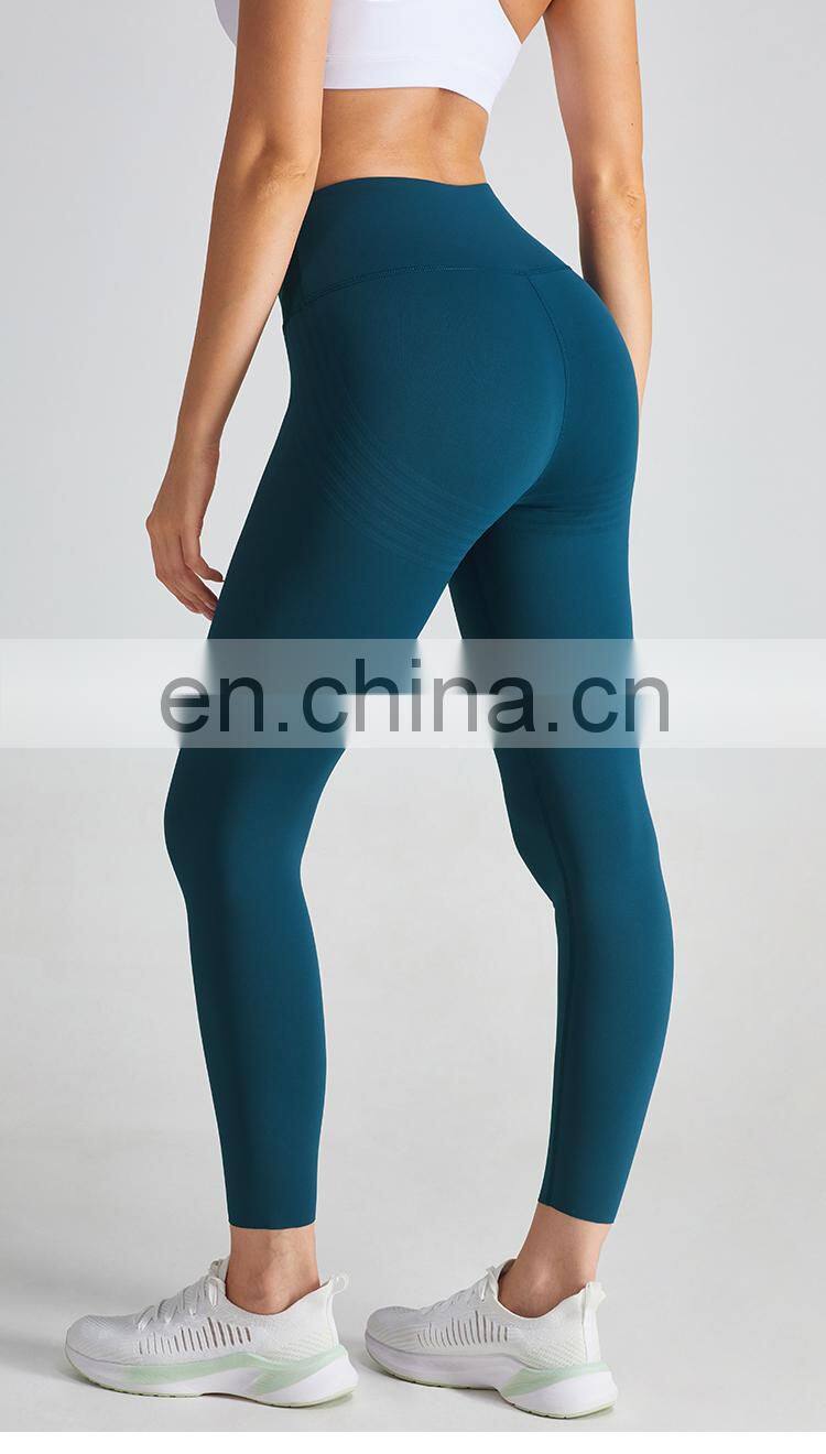 Tik Tok Workout Scrunch Butt Leggings For Women High Waist Elastic Sport Yoga Pant