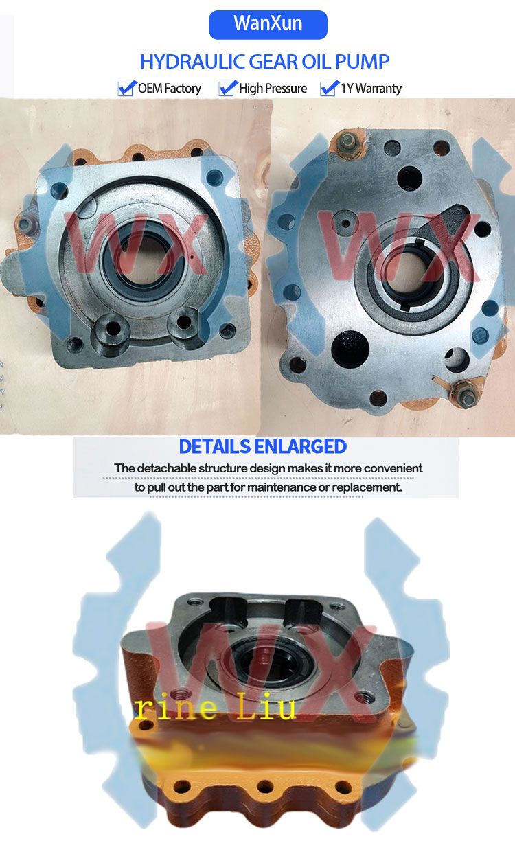 For Kawasaki Vehicle wheel loader construction machine 44081-20150 Hydraulic Oil Gear Pump