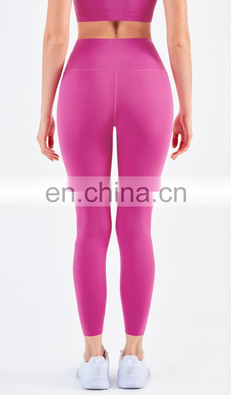 High Waist Leggings Workout Gym Soft Stretchy Yoga Pants Without T Line