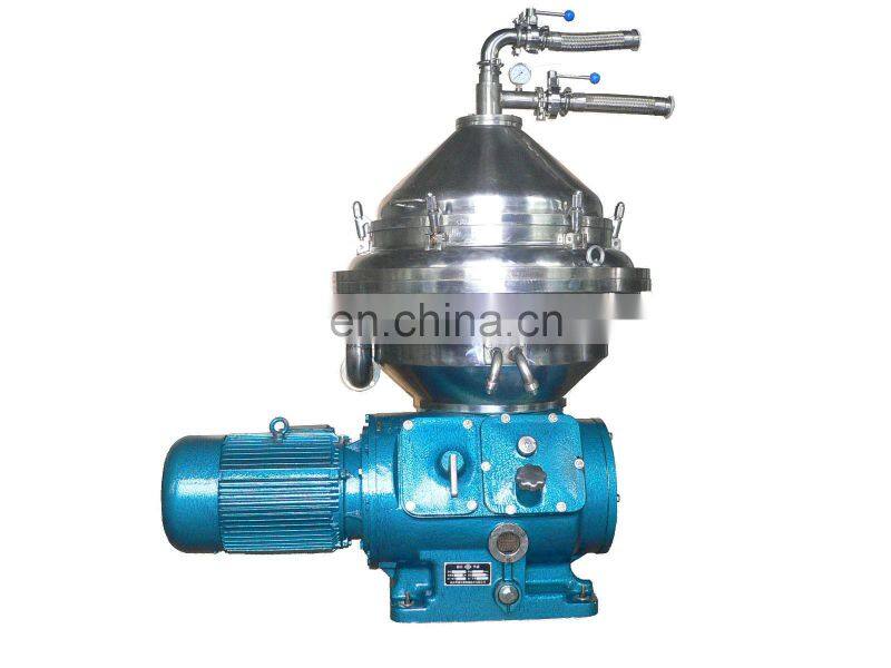 Factory Dairy cream clarifier cow milk Degreasing machine milk fat cream separator separating machine with auto slag removal