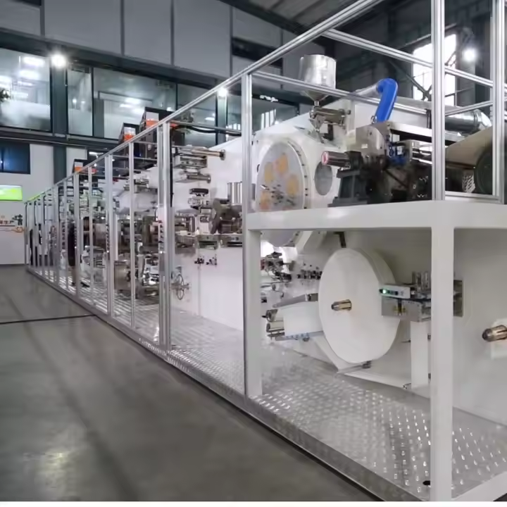 Absorbent Hygiene Care Production Equipment Underpad Machine (5)