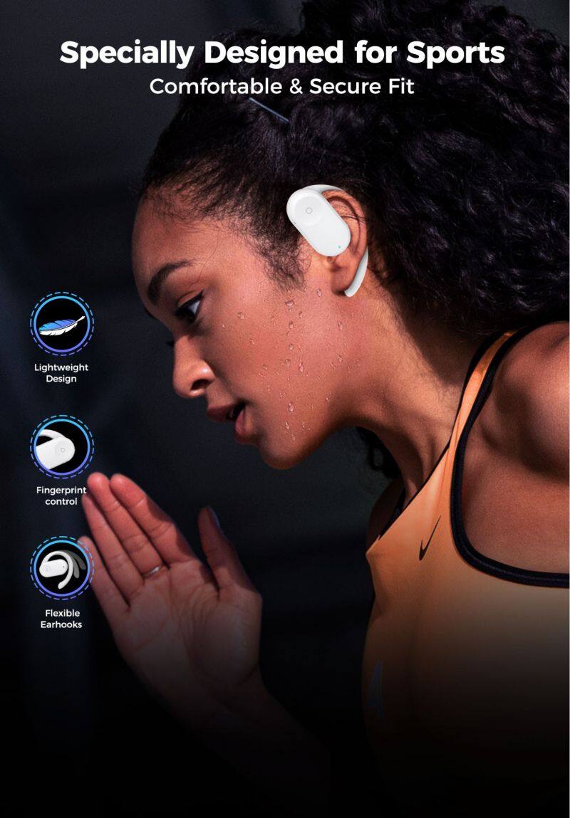 OEM Tws true wireless Low latency Bluetooth v5.3 OWS On Ear Sports Running Earhook TWS True Wireless Earbuds Earphones