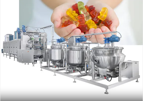 150kg/h Industrial Gummy Production Line for Sale