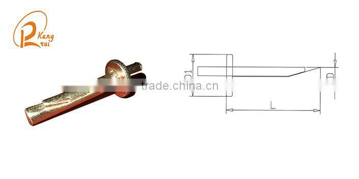 Wedge Anchor With Yellow or White Zinc Plated